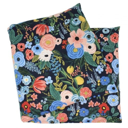 Navy Botanical Large Aromatherapy Heat Wrap