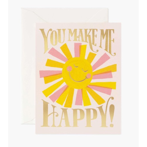 You Make Me Happy Card
