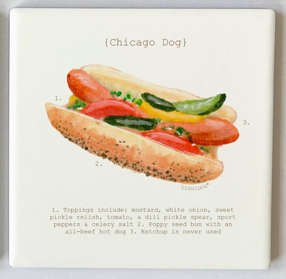 Chicago Dog Coaster