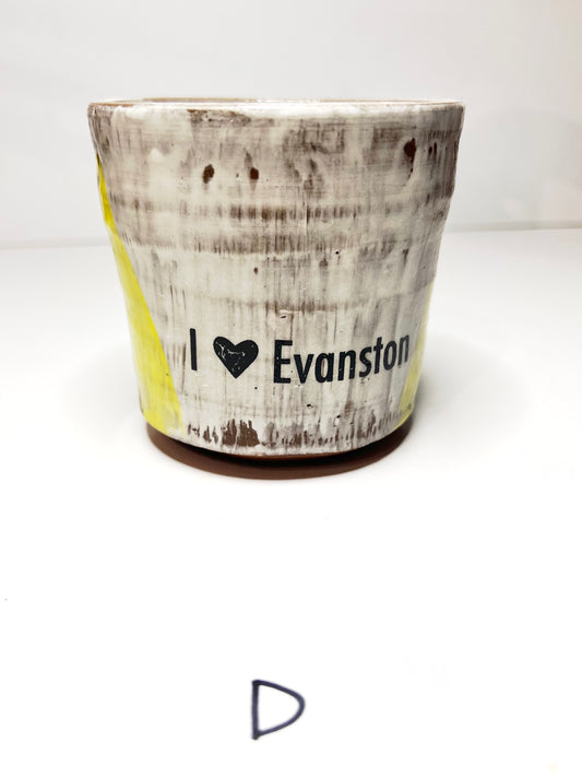 I Love Evanston Lamp Post Mug D