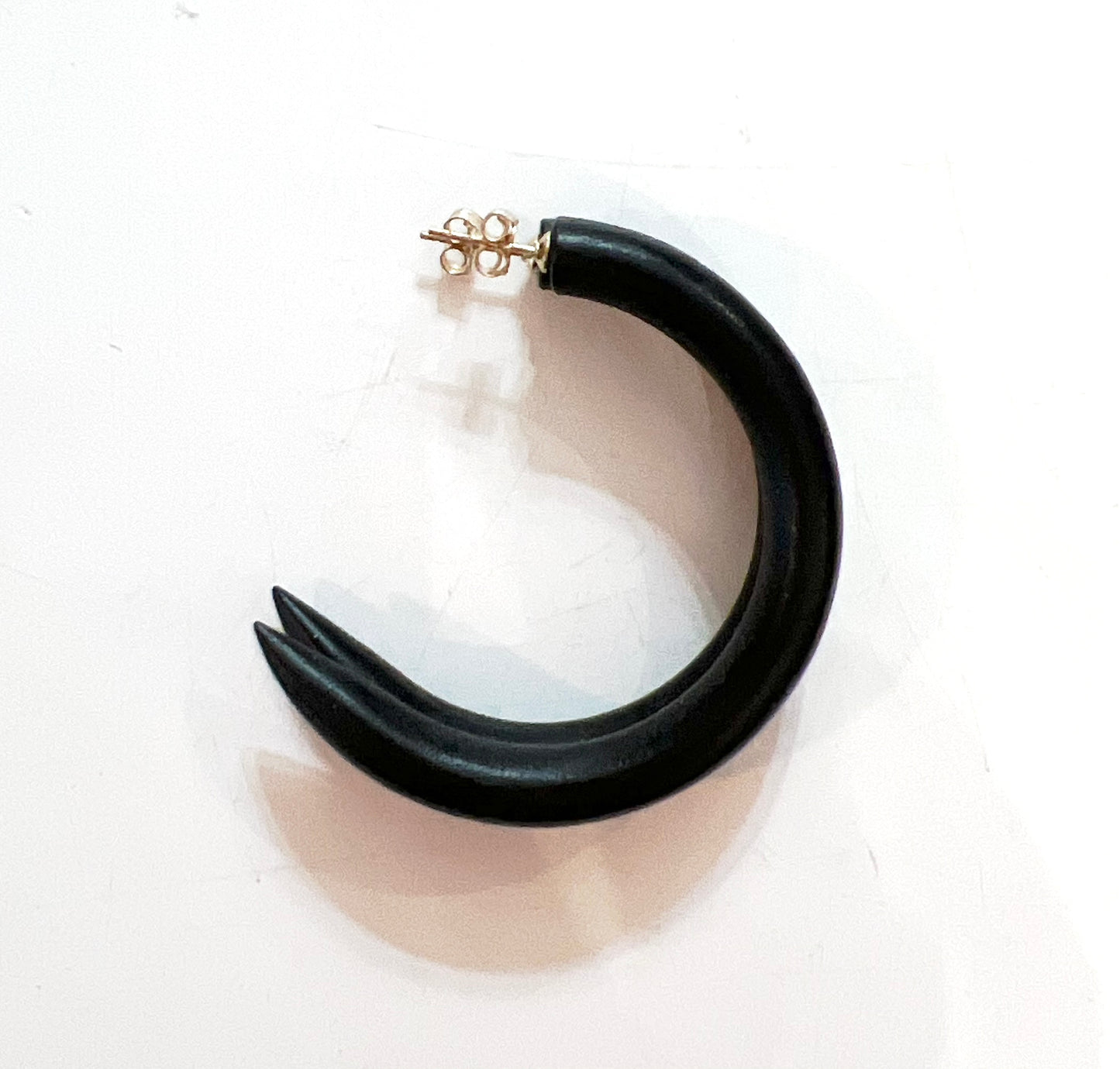 Wood Large Hoops