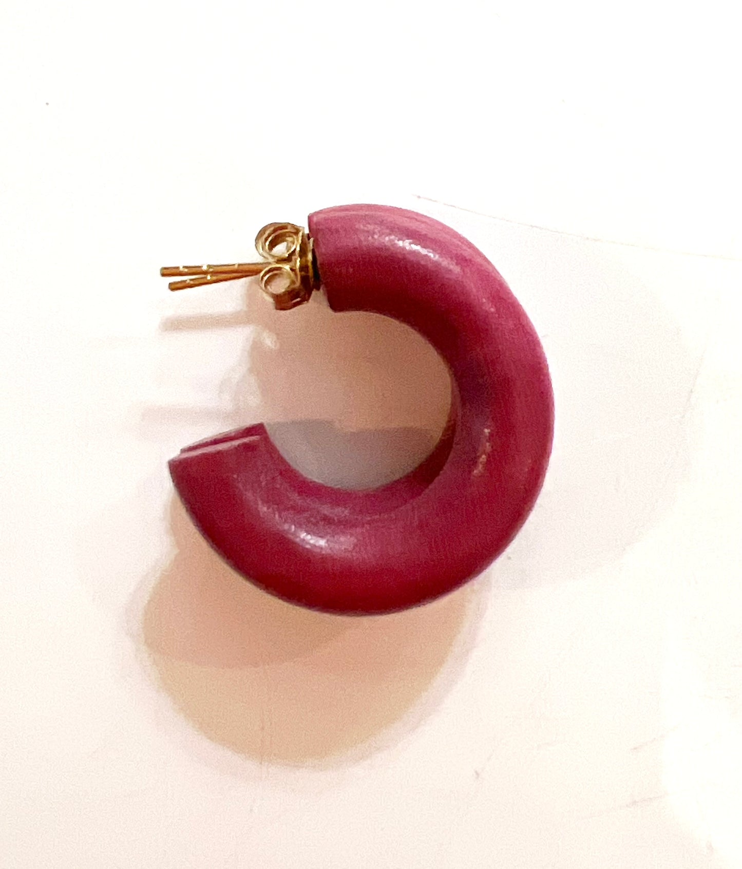 Wood Mini Hoops