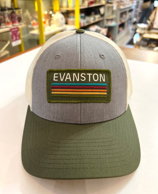 Evanston Retro Patch Baseball Hat