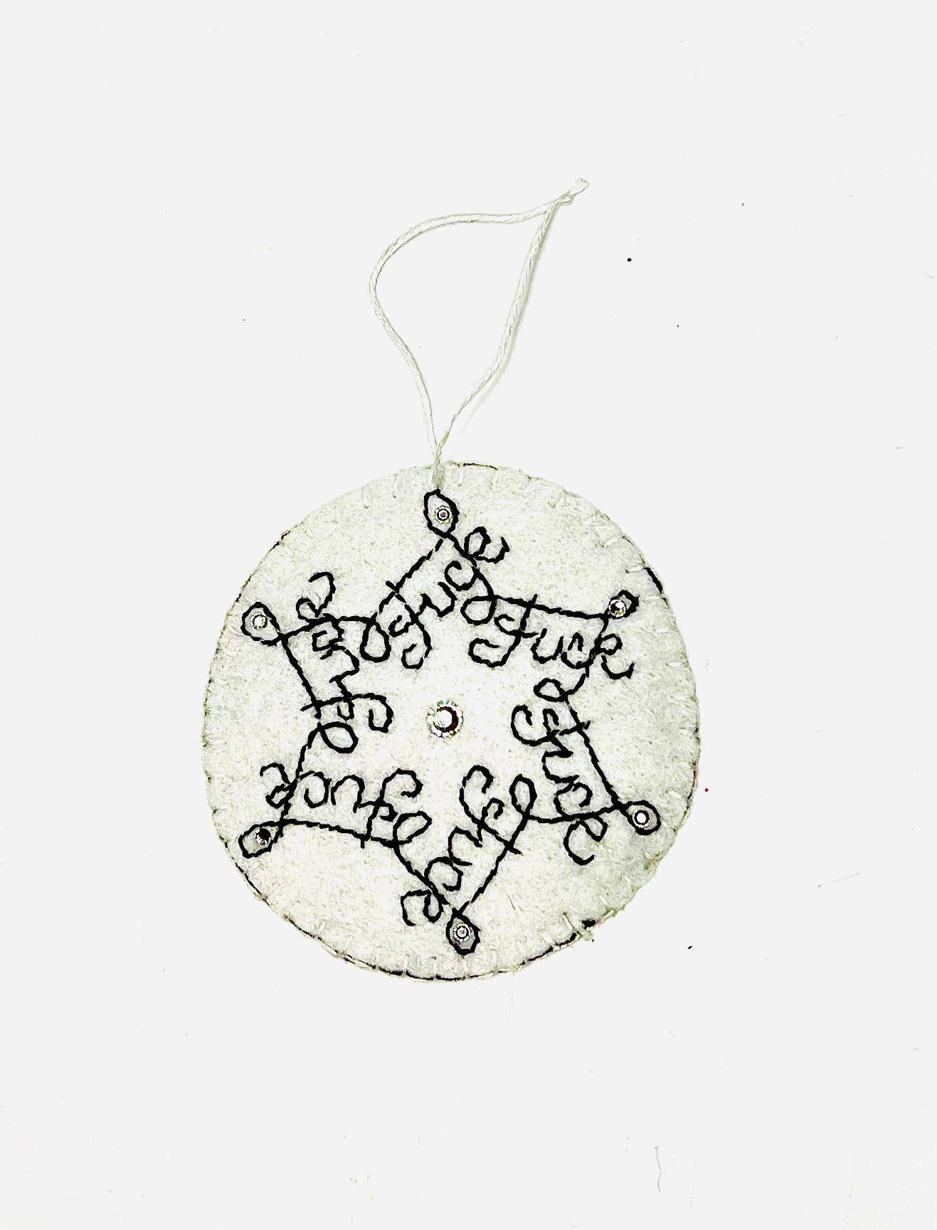 F*ck Snowflake Holiday Ornament