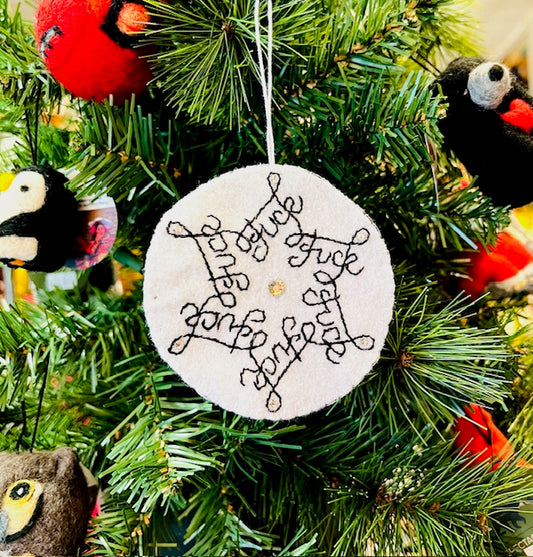 F*ck Snowflake Holiday Ornament