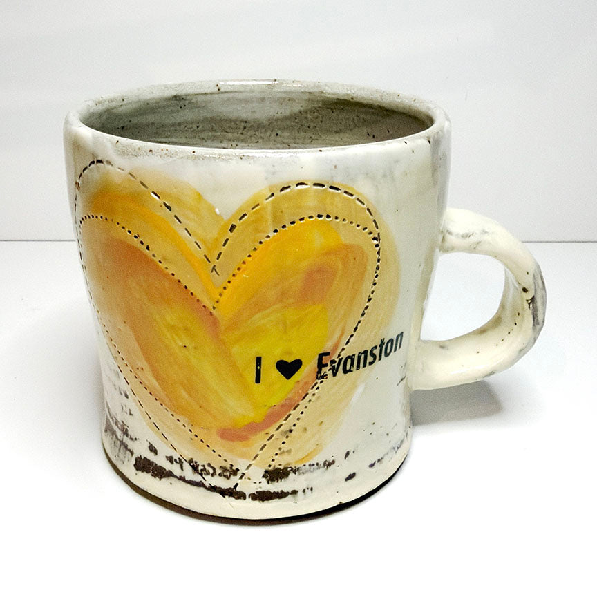 Evanston Love Mug: PINK-A