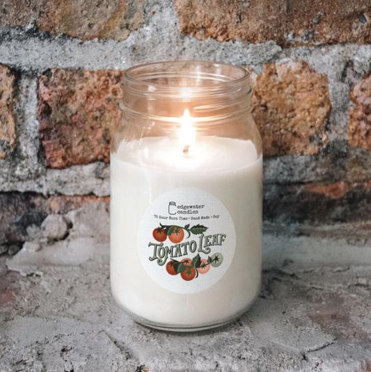 Tomato Leaf Candle