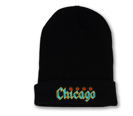 Classic Chicago Knit Hat