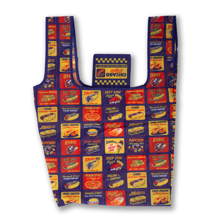 Chicago Eats Pocket Tote