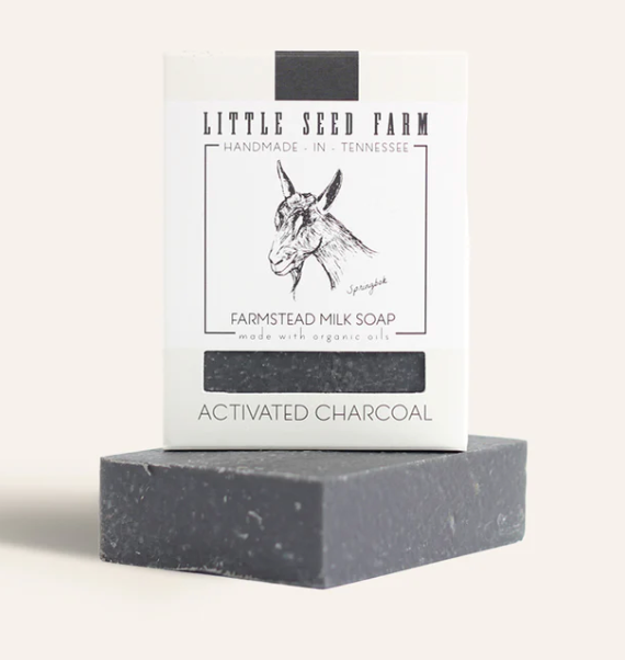 Little Seed Farm Activated Charcoal Soap