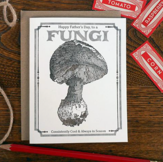 Happy Father's Day Fungi Card
