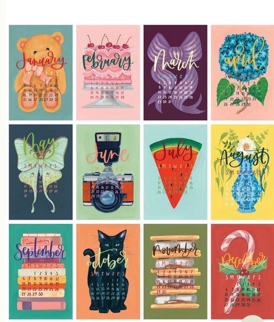 2026 XL Wall Calendar Refill: Simply Charmed (Limited Quantity)