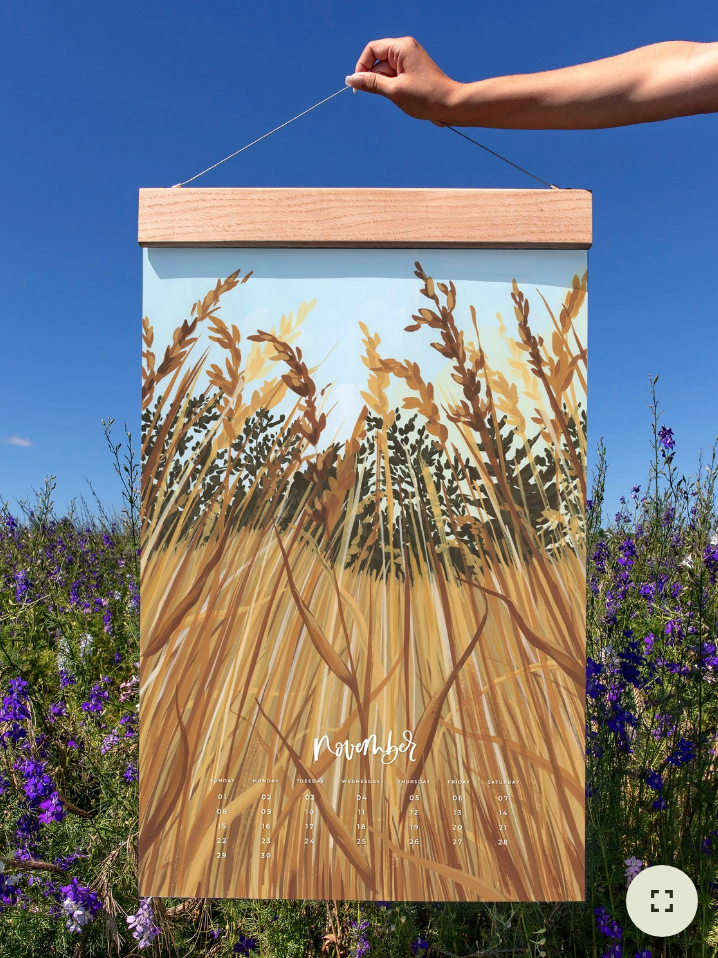 PRE-ORDER: 2026 XL Wall Calendar Refill: Natural World (Limited Quantity)