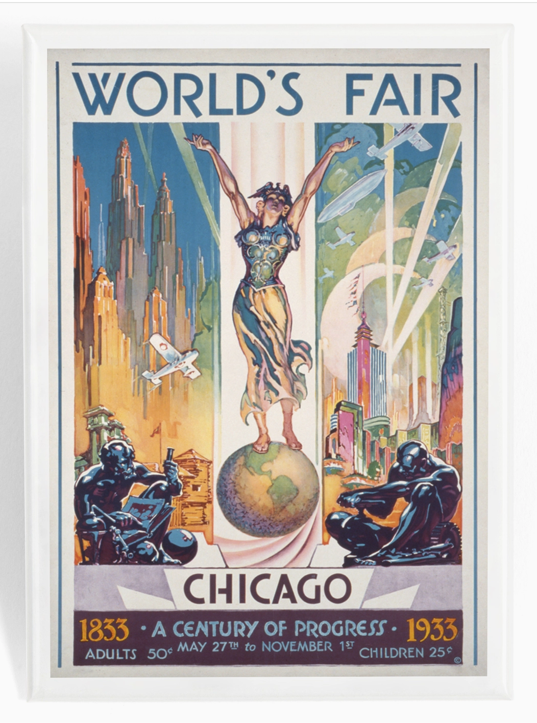 Chicago World's Fair Magnet