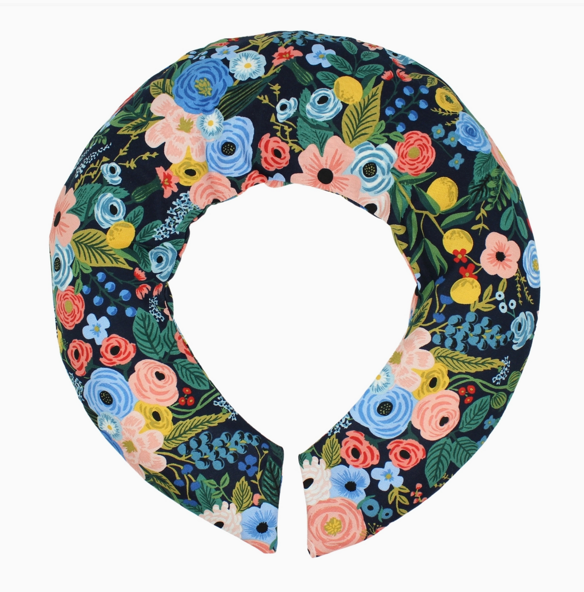 Navy Floral Aromatherapy Neck Wrap