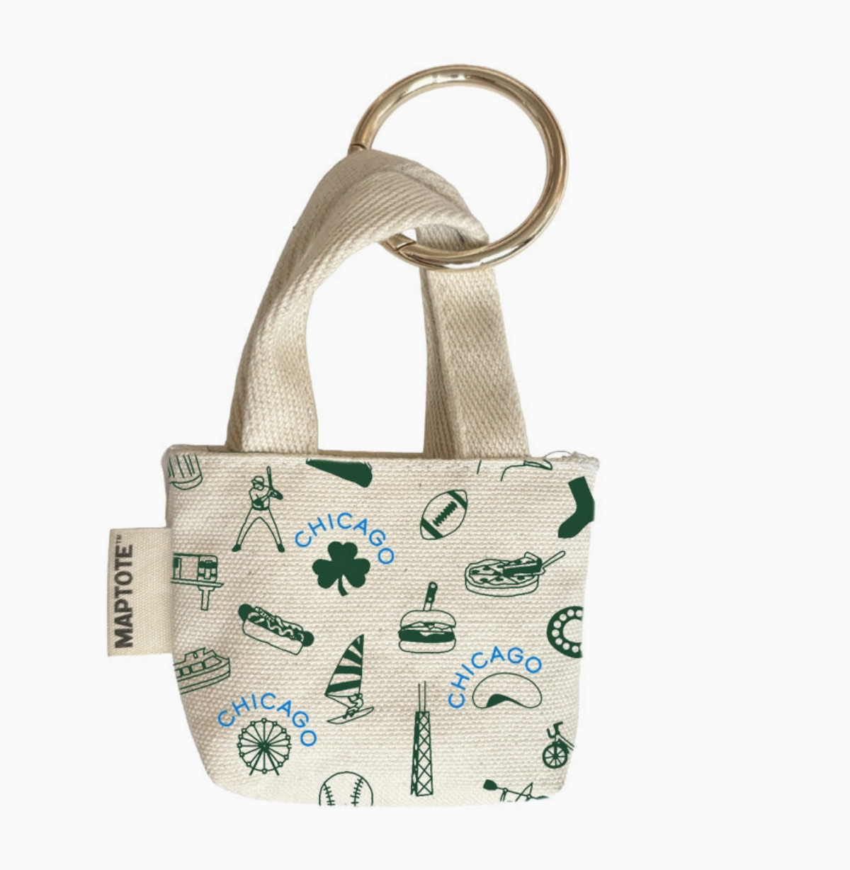 Chicago Tote Bag Charm