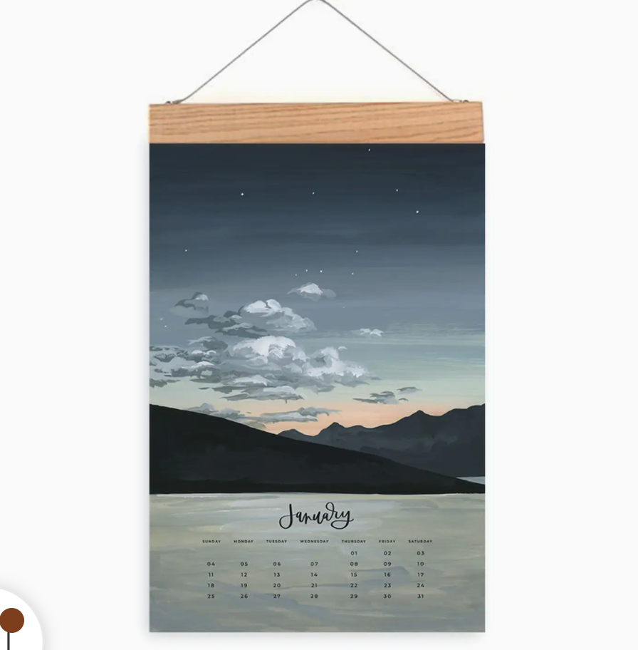 PRE-ORDER: 2026 XL Wall Calendar Refill: Natural World (Limited Quantity)