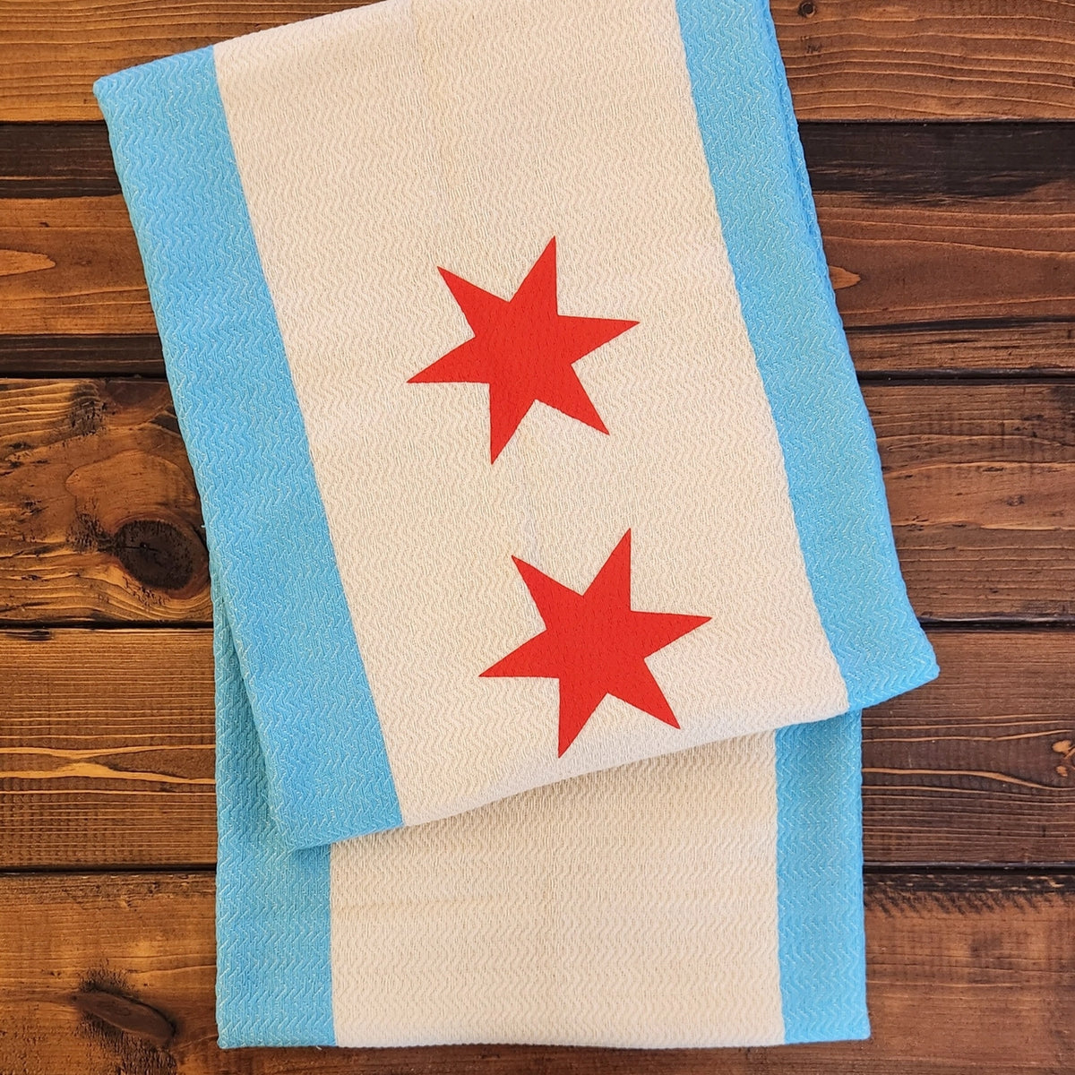 Chicago Flag Turkish Blanket