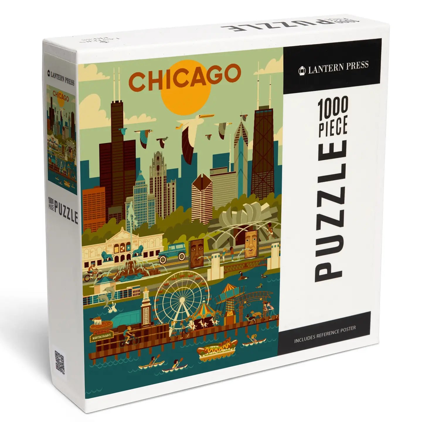 Chicago Geometric Puzzle: 1000 Piece