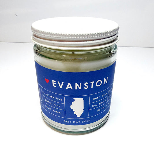 Evanston Lavender Sage Soy Candle