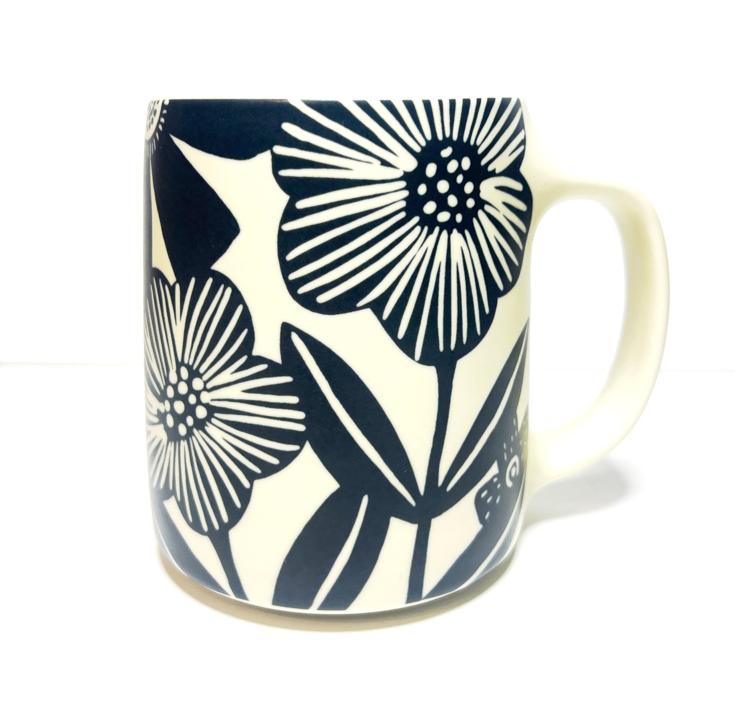 16 oz Floral Ceramic Mug