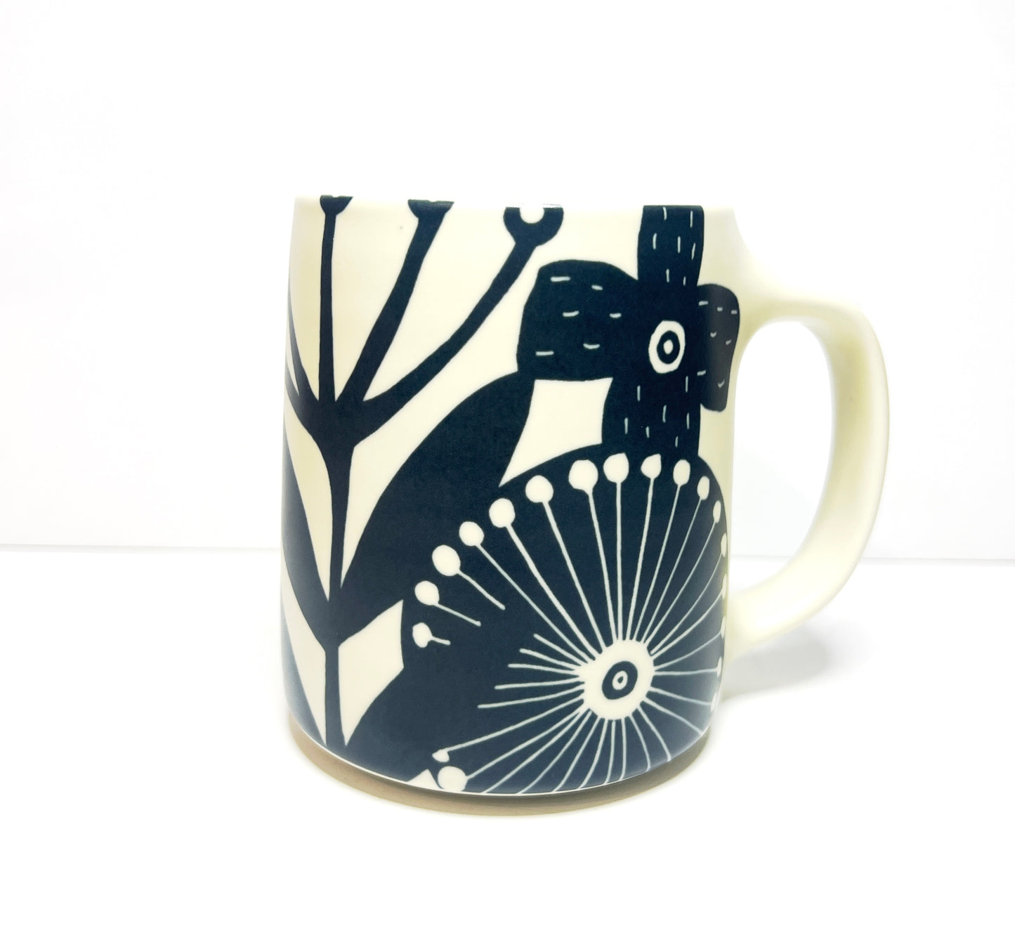 16 oz Floral Ceramic Mug