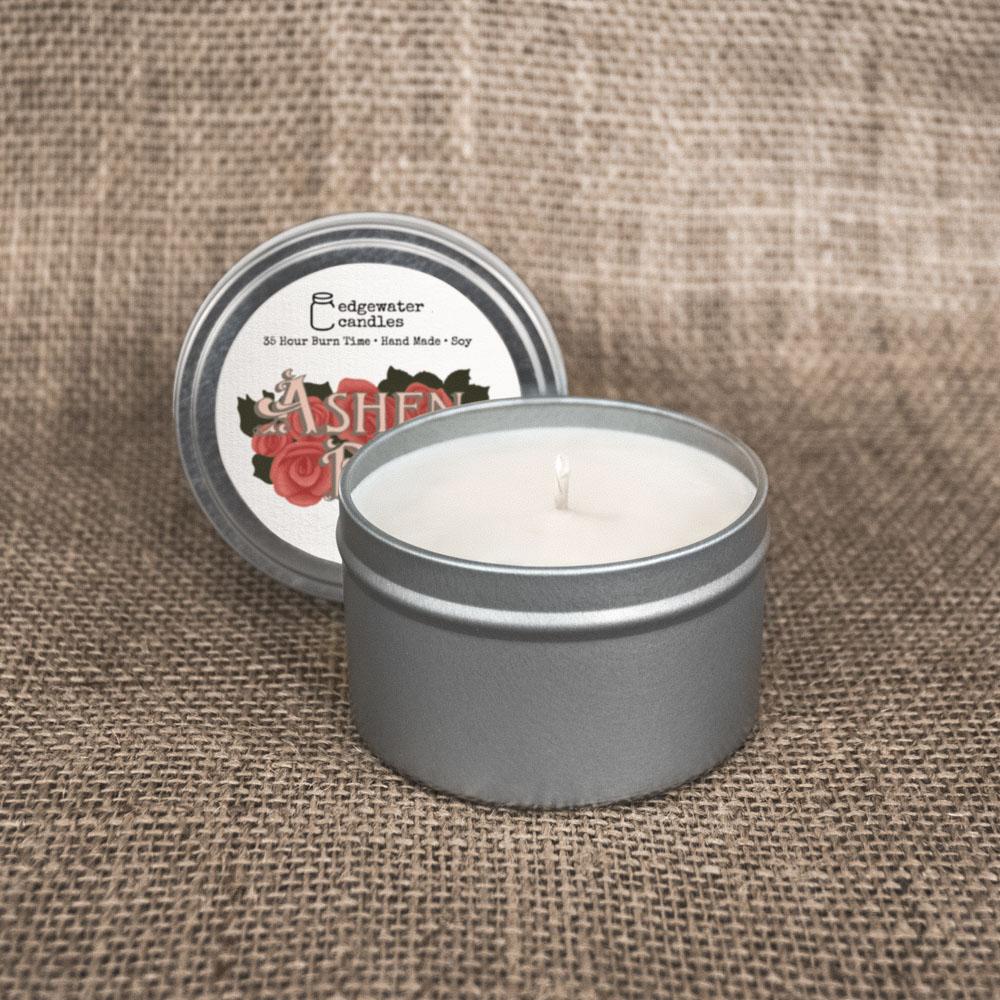 Ashen Rose Candle