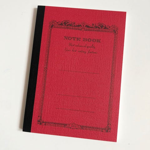 Red 4" x 6" Ruled Notebook