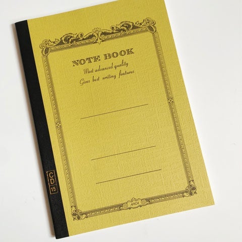 Yellow 7" x 10" Ruled Notebook
