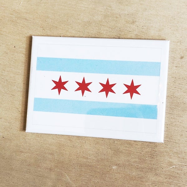 Chicago Flag Magnet