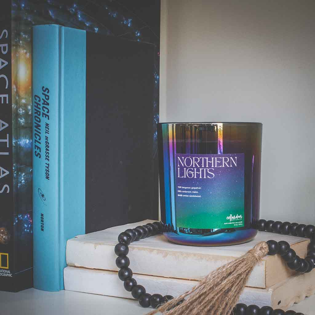 Northern Lights - 13 oz wood wick/soy candle