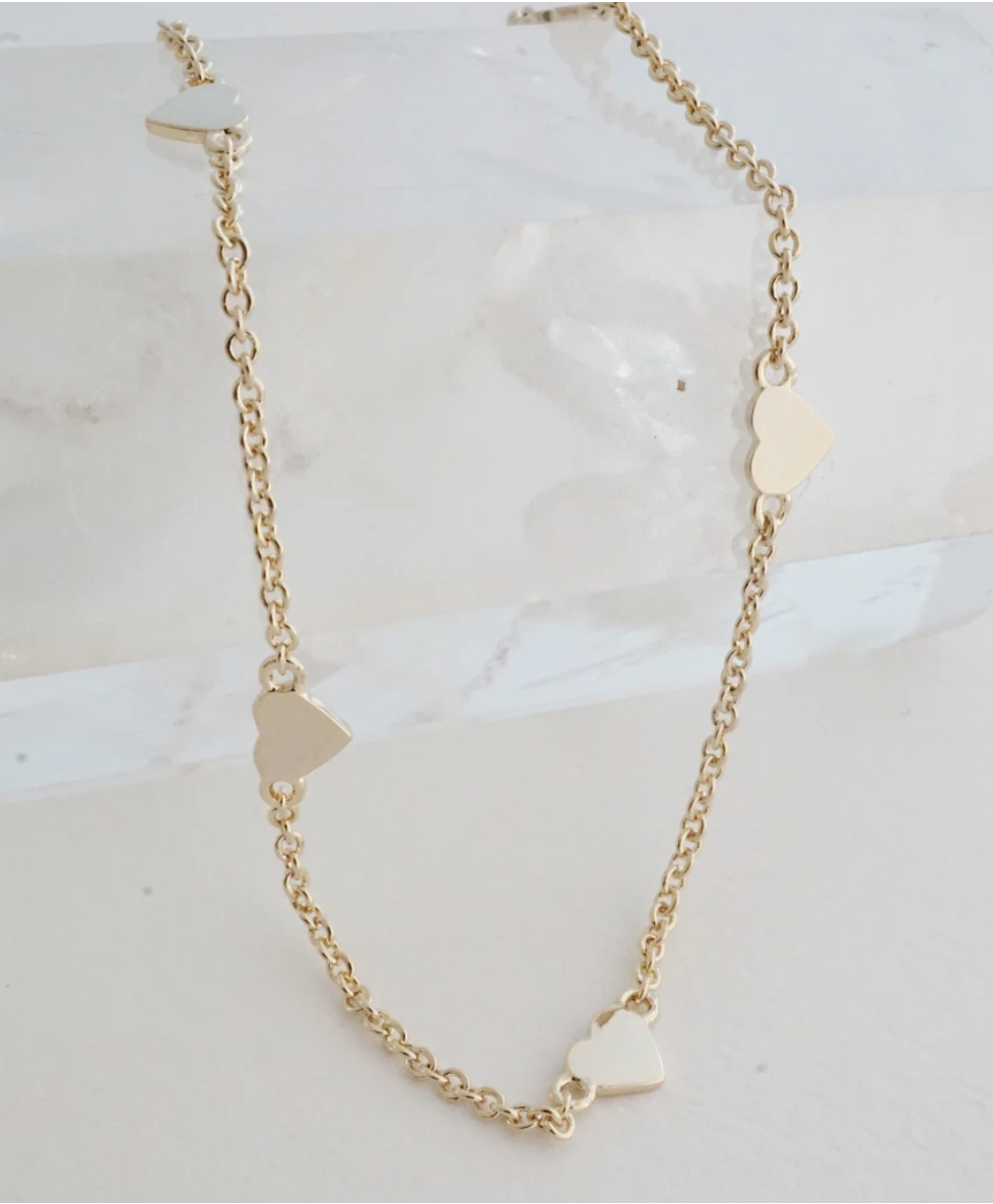 Sweetheart Necklace - Gold