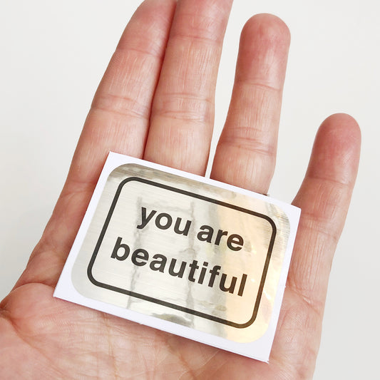 You Are Beautiful 50 Sticker Pack