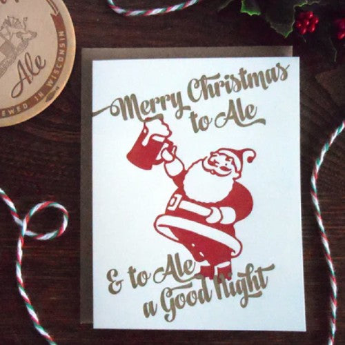 Merry Christmas to Ale Card