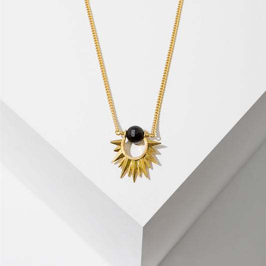 Black Onyx Capri Necklace