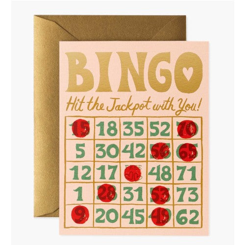 Bingo - Hit the Jackpot with You Card