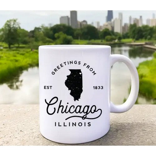 15 oz. Greetings From Chicago Mug