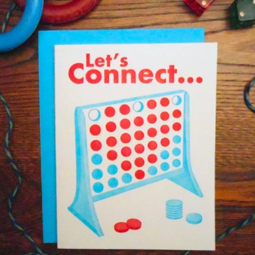 Let's Connect Greeting Card