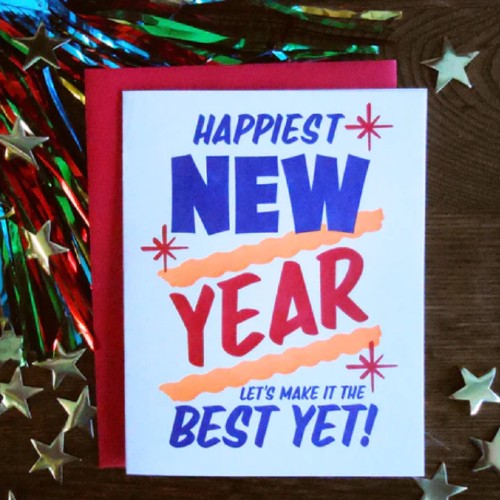 Happiest New Year Card