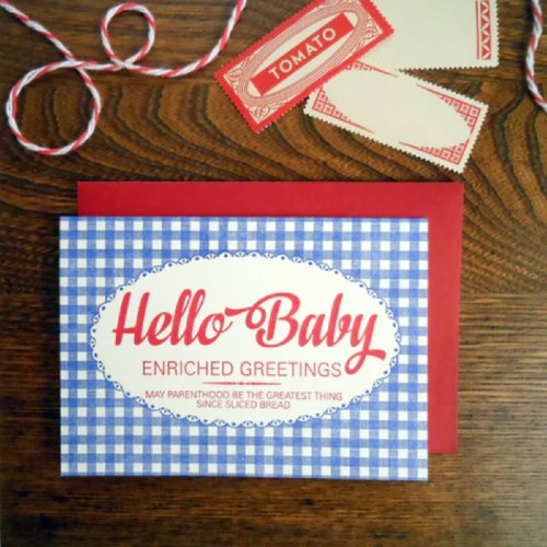 Hello Baby Parenthood Card