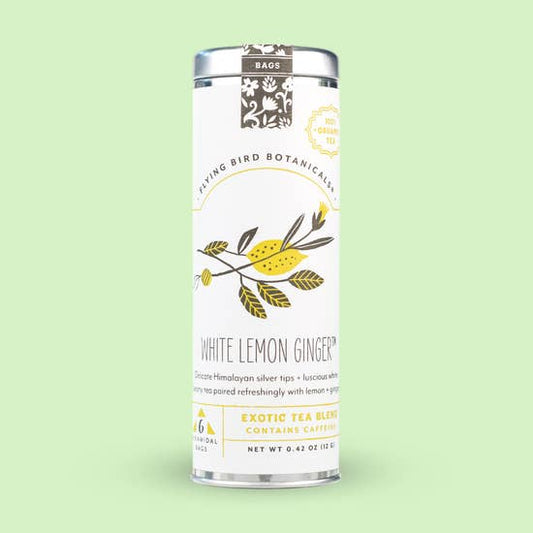 White Lemon Ginger Tea