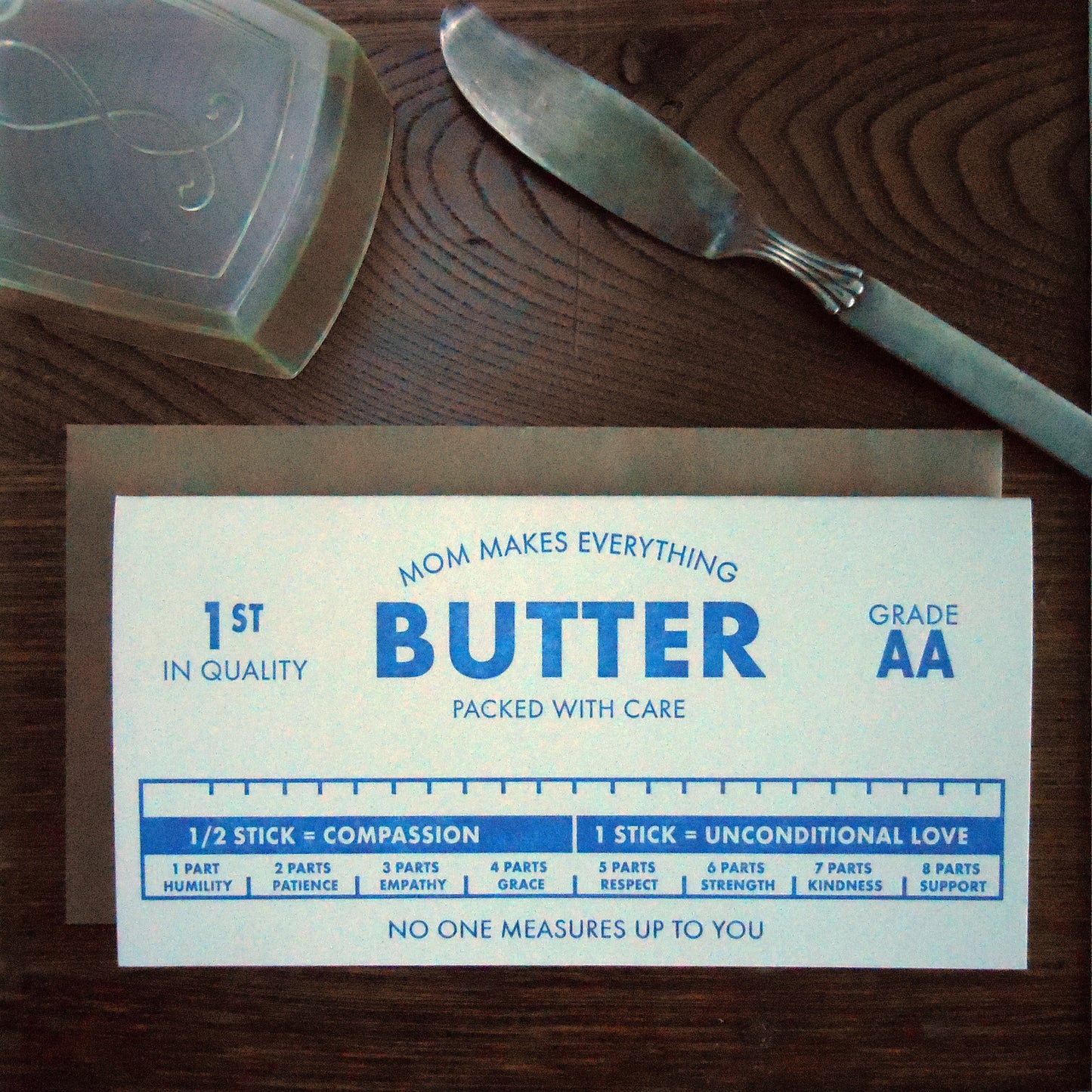 Butter Mother's Day Card