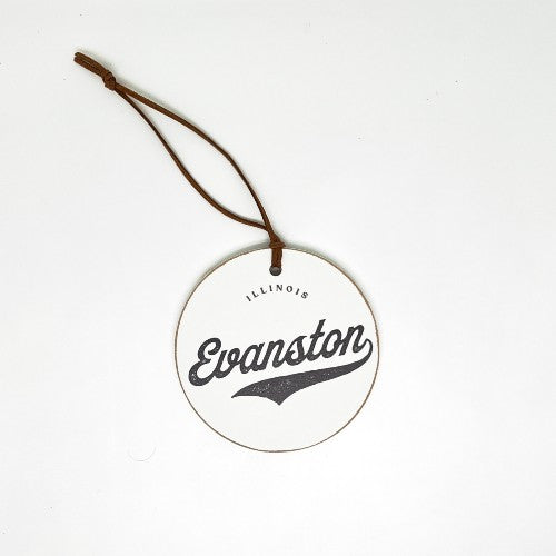 Evanston Illinois Disc Ornament
