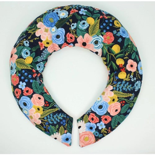 Navy Floral Aromatherapy Neck Wrap
