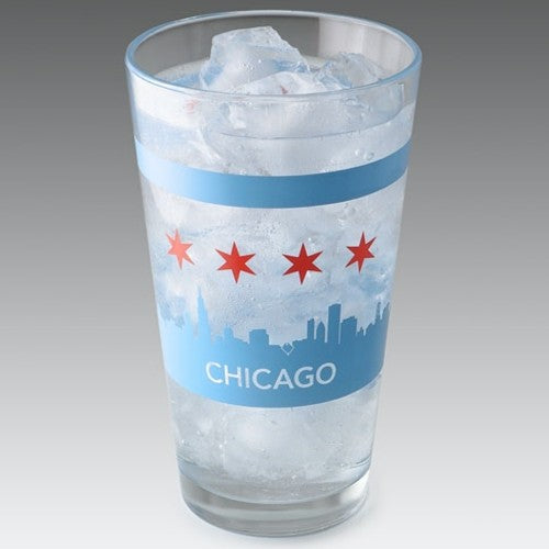 Chicago Skyline Pint Glass