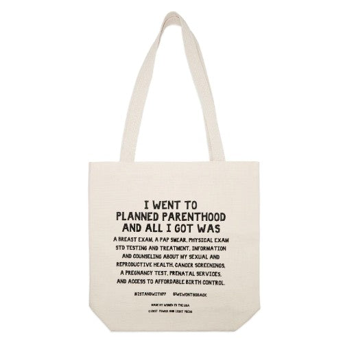 Stand with Planned Parenthood Tote Bag