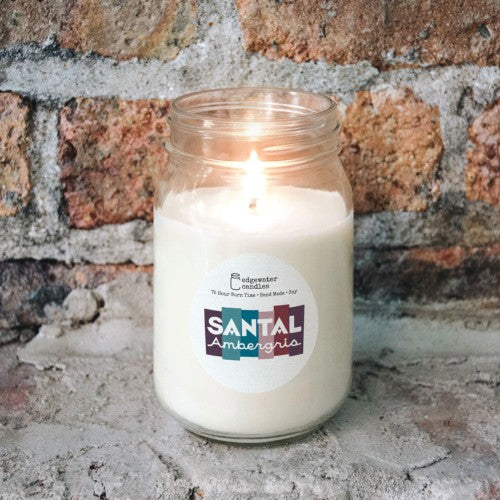 Santal Ambergris Candle