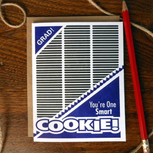 One Smart Cookie Grad Card