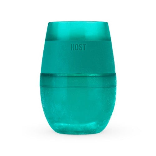Wine Freeze Translucent Cooling Cup: Teal