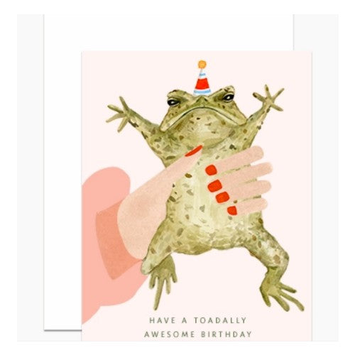 Have a Toadally Awesome Birthday Card